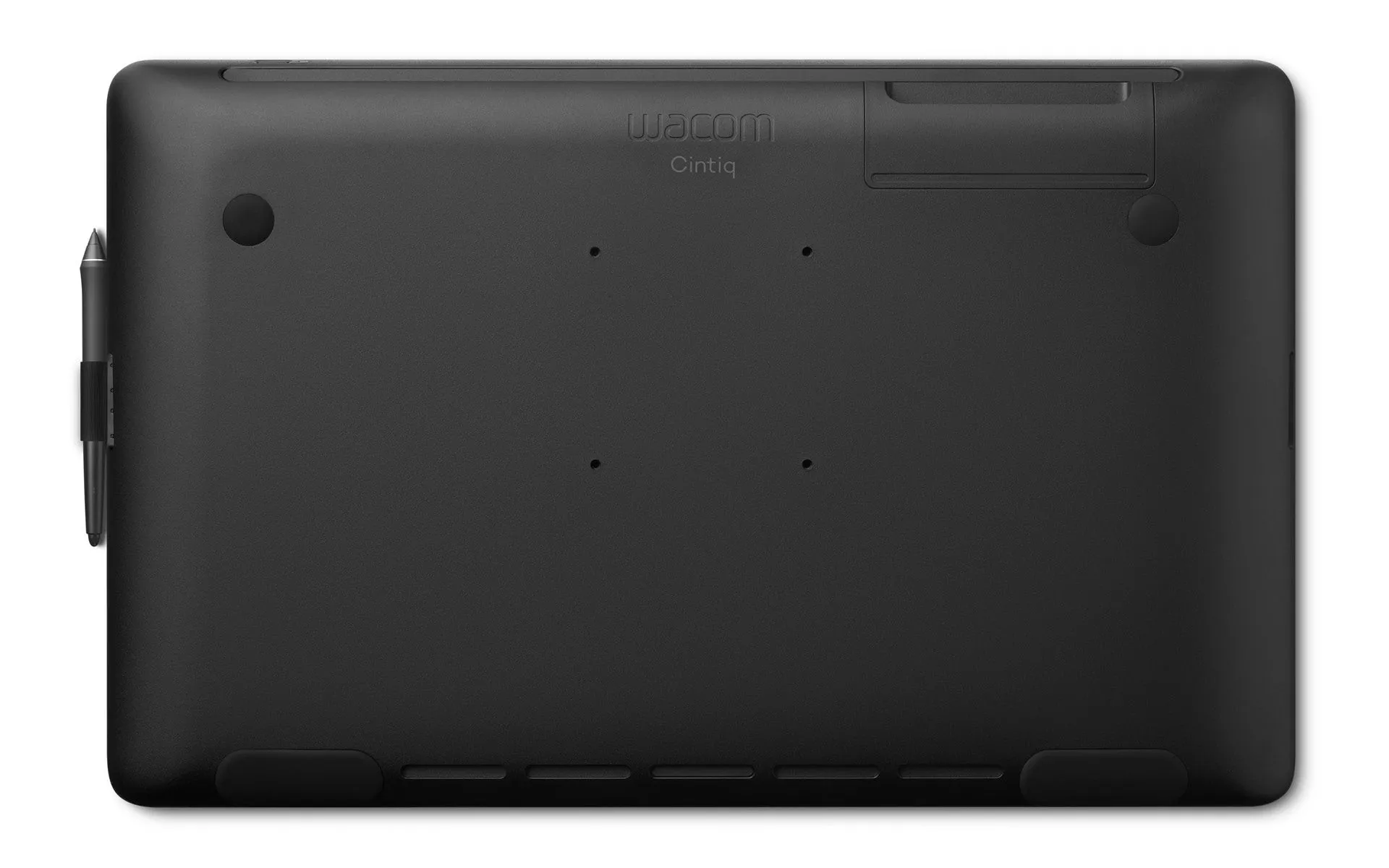 Product flat from above with pen attached