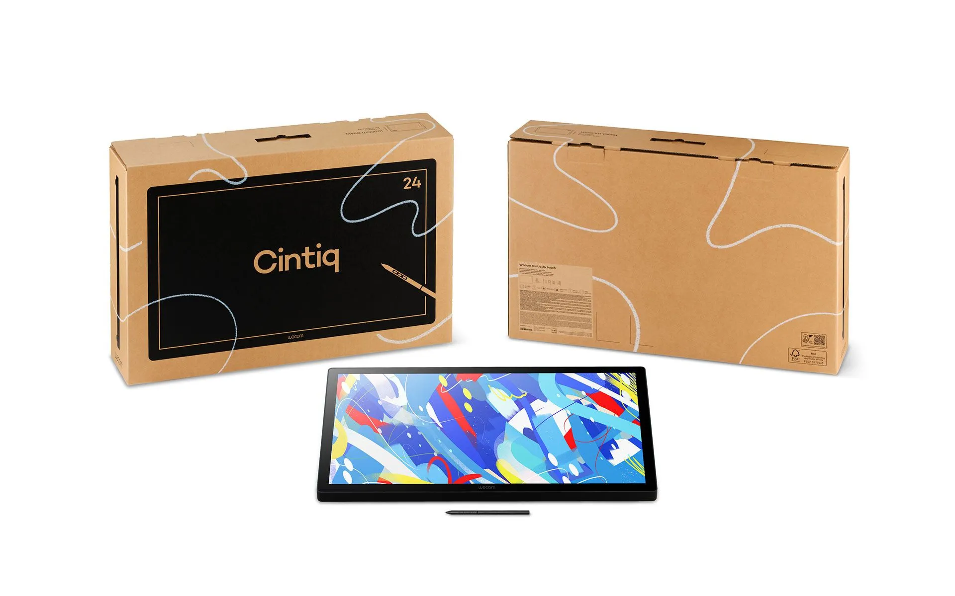 Wacom Cintiq 24 Touch with Packaging